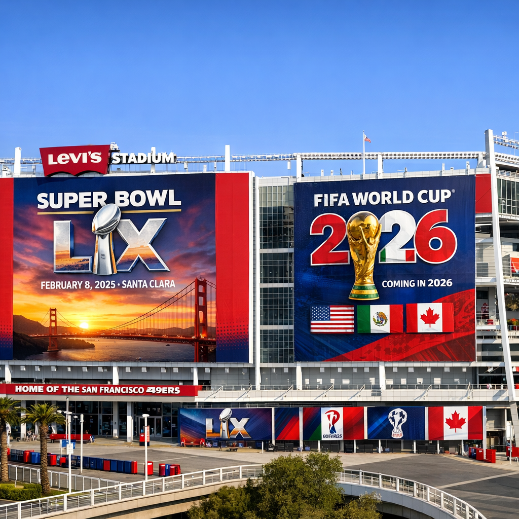 Santa Clara’s Global Stage: Hosting Super Bowl LX and FIFA World Cup 2026